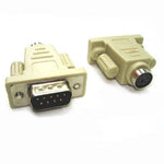 MOUSE ADAPTER DB9M/MINI DIN 6F BEIGE