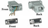 MODULAR ADAPTER DB9F/RJ12 6P6C