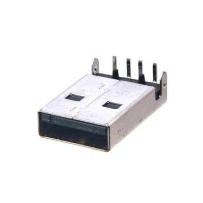 USB CONN A MALE PCRA SHIELD