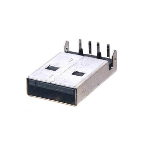 USB CONN A MALE PCRA SHIELD