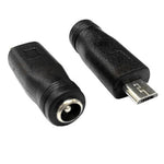 DC POWER ADAPT 2.1MM JK-MICRO USB B PLUG