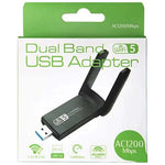 USB WIFI ADAPTER AC1200 2.4G/5G ANTENNA DONGLE USB 3.0 DUAL BAND