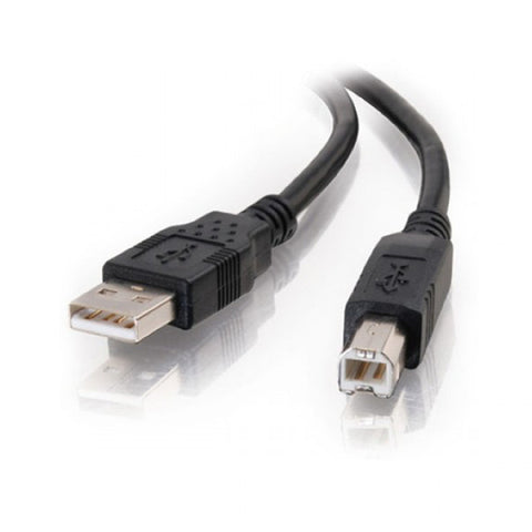 USB CABLE A-B M/M 2.0 1FT