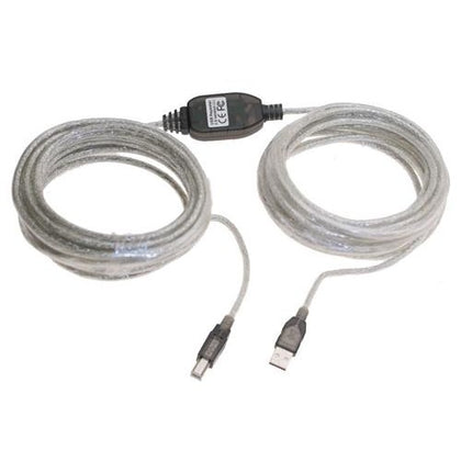 USB CABLE A-B M/M W/ REPEATER VERSION 2 36FT