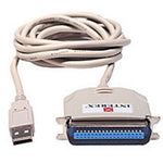 USB TO PARALLEL CONVERTER 4FT USB CABLE AMALE-CENT36M