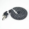 USB CABLE A MALE TO LIGHTNING 8P 6FT FLT ASSORTED COLORS