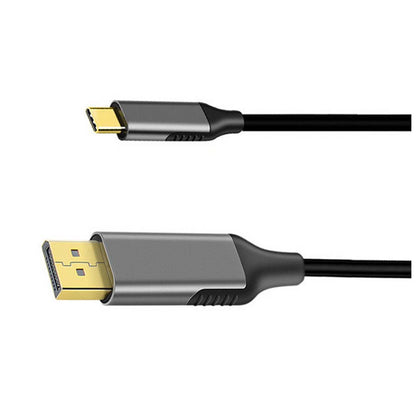 USB C MALE TO DISPLAY PORT MALE CABLE BLK 3.3FT