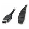 FIREWIRE CABLE 9M-6M 10FT BLACK
