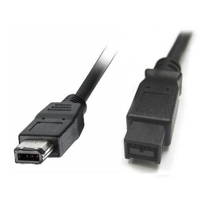 FIREWIRE CABLE 9M-6M 3FT BLACK