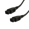 FIREWIRE CABLE 9M-9M 6FT BLACK