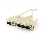 AT MODEM CABLE DB9M/25M 10FT