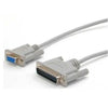 NULL MODEM CABLE DB9F/25M 10FT