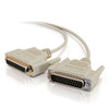 NULL MODEM CABLE DB25M/25F 6FT