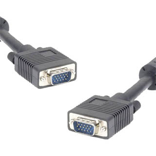 VGA CABLE SVGA M TO M 150FT BLAC PLENUM 28AWG