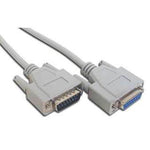 JOYSTICK CABLE DB15M/F 10FT GREY