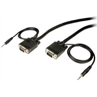 VGA M/M W/AUDIO CABLE 10FT