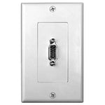 WALL PLATE VGA FEMALE DECORA