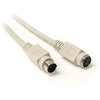 KEYBOARD CABLE PS2 MINIDIN 6M/F 6FT BEIGE
