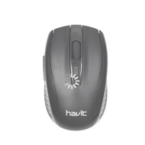 MOUSE OPTICAL WIRELESS 2.4GHZ BLACK