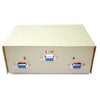 DATA SW BOX DB15FHD 2WAY ROTARY