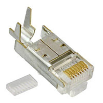 MODULAR PLUG 8P8C SH CAT6A/CAT7 SHIELDED