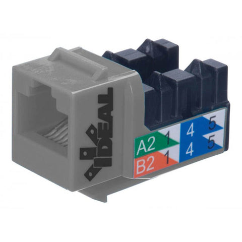 KEYSTONE JACK CAT6 GRY 110