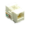 KEYSTONE JACK CAT5E WHT 110