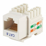 KEYSTONE JACK CAT6 WHT 110