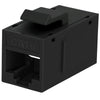 KEYSTONE COUPLER CAT6 BLK JK-JK