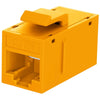 KEYSTONE COUPLER CAT6 YEL JK-JK