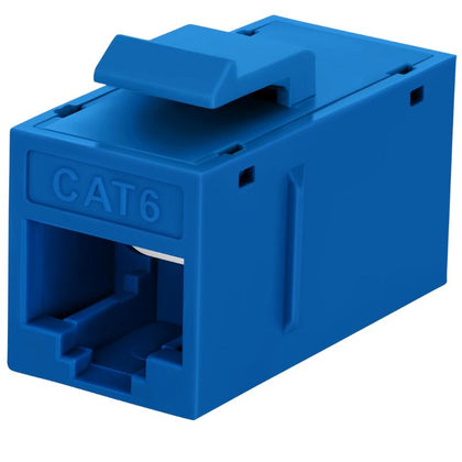 KEYSTONE COUPLER CAT6 BLU JK-JK
