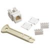 KEYSTONE JACK CAT3 WHT 110 6P6C