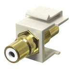 KEYSTONE COUPLER RCA WHT JK-JK