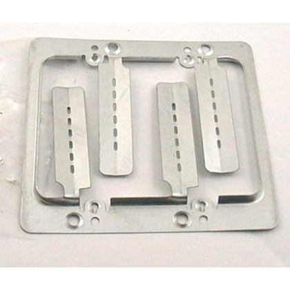 MOUNTING BOX BRACKET METAL DUAL FOR DOUBLE GANG WALLPLATE