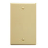 WALL PLATE BLANK IVORY