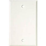 WALL PLATE BLANK WHITE