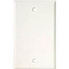 WALL PLATE BLANK WHITE PLASTIC
