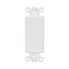 WALL PLATE DECORA INSERT BLANK WHITE