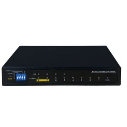 POE SWITCH 8PORT GIGABIT 120W MAX 16GBPS 4K SURGER PROTECTION