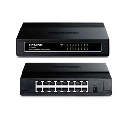 ETHERNET SWITCH 16PORT 10/100BAS