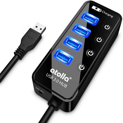 USB HUB 4 PORT POWERED 3.0