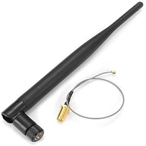 WIFI ANTENNA WIRELESS 6DBI 5GHZ 2.4GHZ DUAL BAND RP-SMA TO IPEX