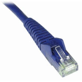 PATCH CORD CAT5E BLU 6FT SNAGLESS BOOT