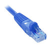 PATCH CORD CAT5E BLU 100FT SNAGLESS BOOT