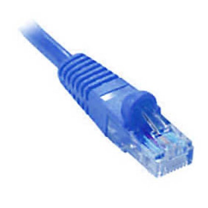 PATCH CORD CAT5E BLU 15FT SNAGLESS BOOT