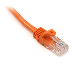 PATCH CORD CAT5E ORG 10FT SNAGLESS BOOT