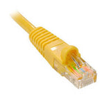 PATCH CORD CAT5E YEL 3FT SNAGLESS BOOT