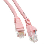 PATCH CORD CAT5E PNK 1FT