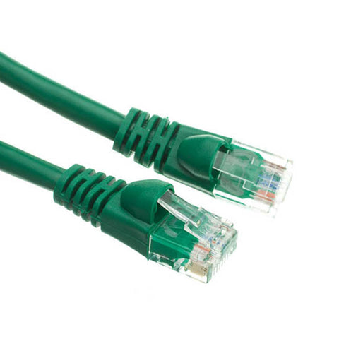 PATCH CORD CAT5E GRN 7FT SNAGLESS BOOT
