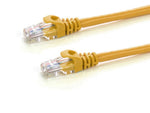 PATCH CORD CAT6 YEL 50FT SNAGLESS BOOT